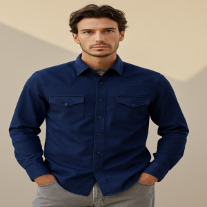 Gucci Smart Casual Denim Shirt