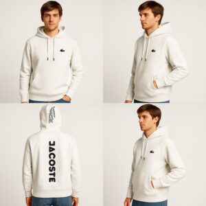 Lacoste Signature Crocodile Hoodie